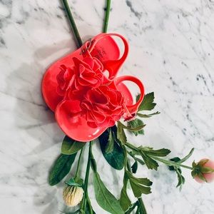 Flower Sandals, little girl size 4